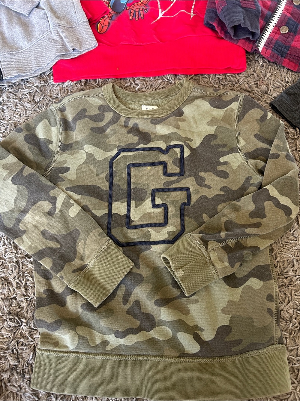 Boy Sweater, Hoodie, and Jacket Bundle Haul Sizes 6/7 - Picture 5 of 16